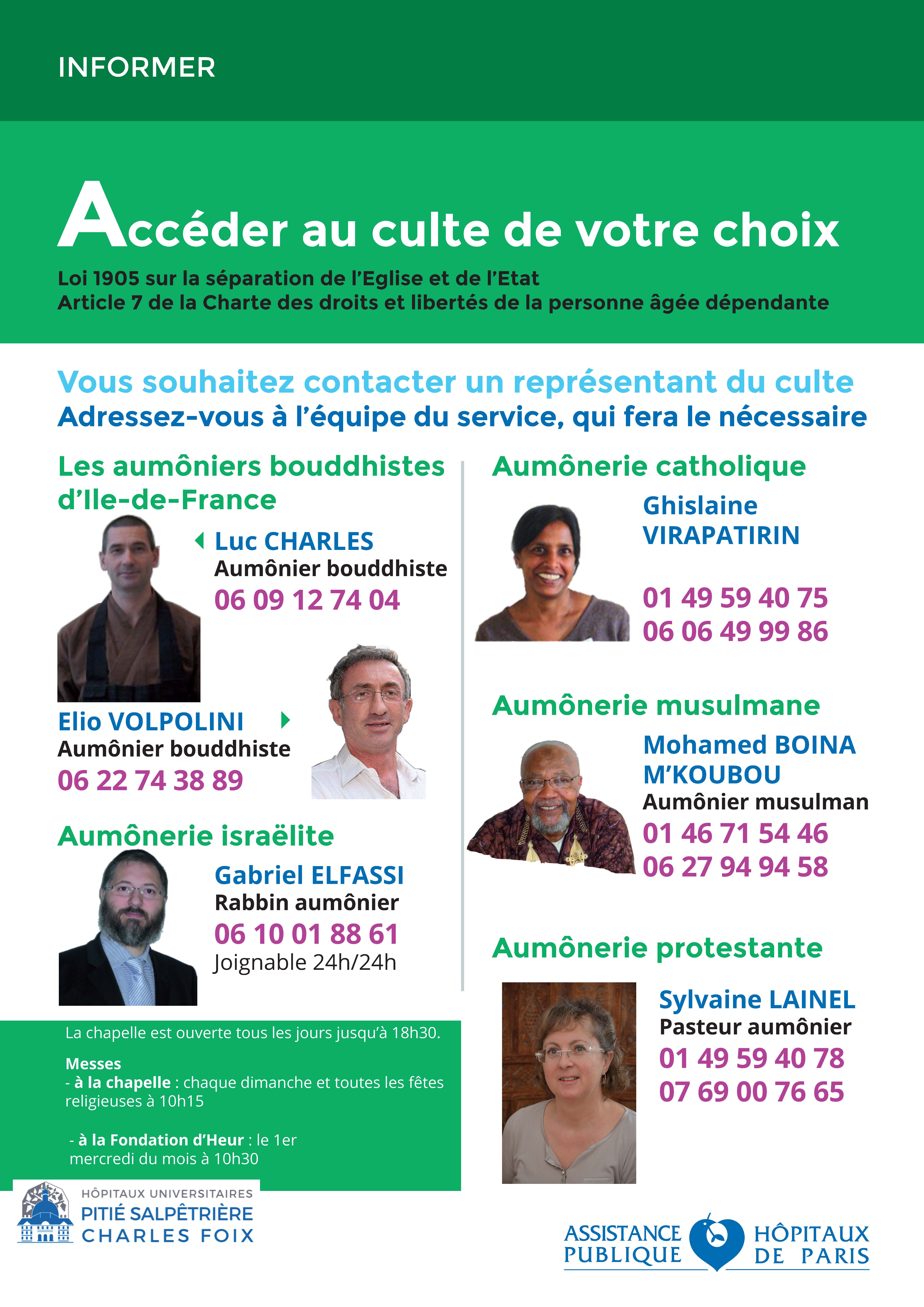 Affiche Cultes 2016